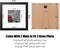 8x8 Picture Frames Black Solid Wood Display Pictures 6x6 or 4x4 with Mat or 8x8 without Mat - 8x8 Inch Square Photo Frames with 2 Mats Multi Photo Frames Collage for Wall or Tabletop Mount, Set of 4